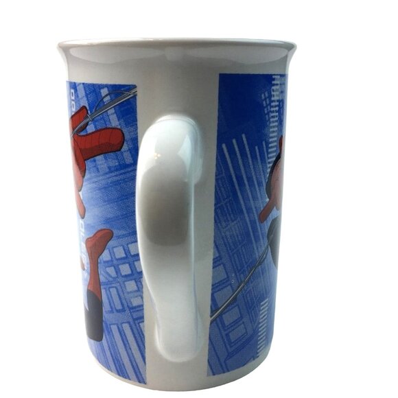 Spiderman Mug Collectible Marvel Comic Ultimate 10 oz White Tea Coffee Cup u - Picture 4 of 6